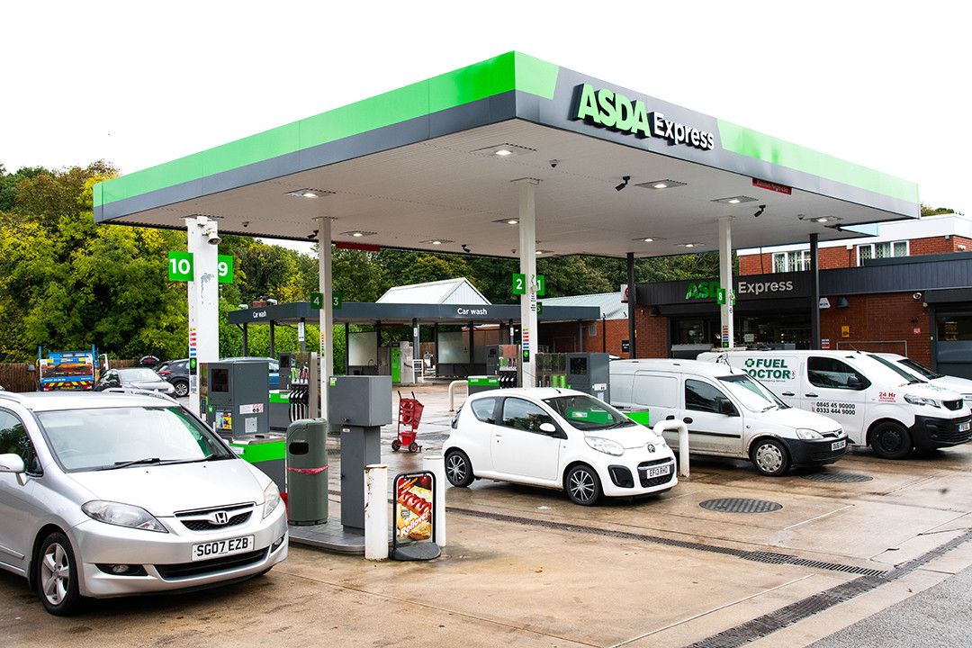 Extensive ASDA petrol station rebrand project delivered by Pearce Signs