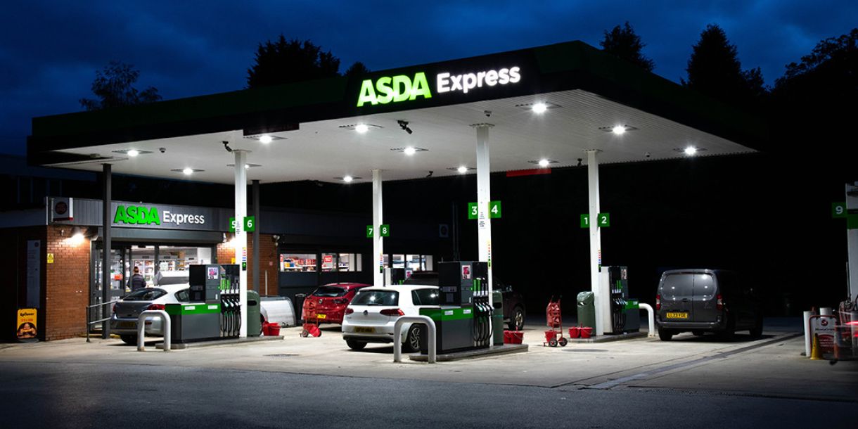 Extensive ASDA petrol station rebrand project delivered by Pearce Signs
