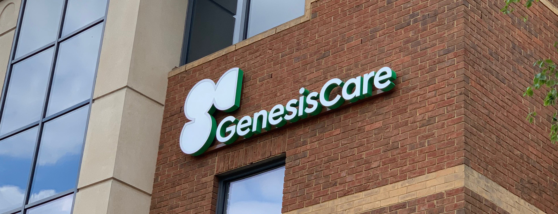 Major global sign installation programme for Genesis Care
