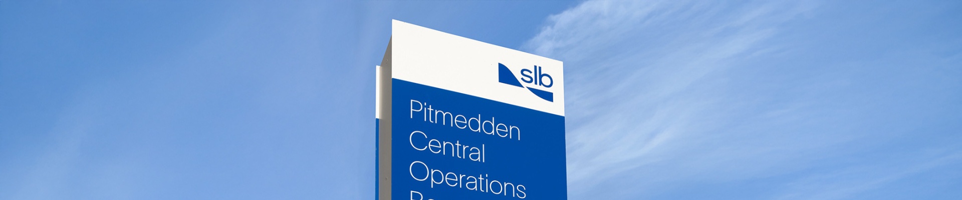 Global corporate rebranding from Schlumberger to SLB by Pearce Signs